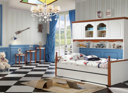 Bett Kinder Jugend Zimmer Betten Holz Schlafzimmer Wohnen Landhaus Möbel Neu